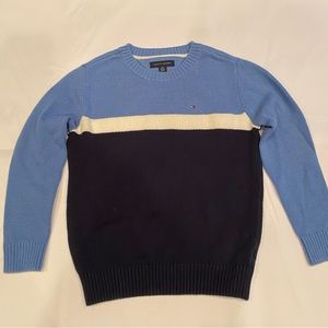 Tommy Hilfiger Boys Blue Sweater - Size 6/7 NWOT